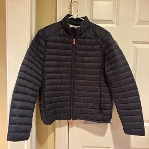 Save The Duck Women’s Plumtech Vegan Puffer Jacket Size L